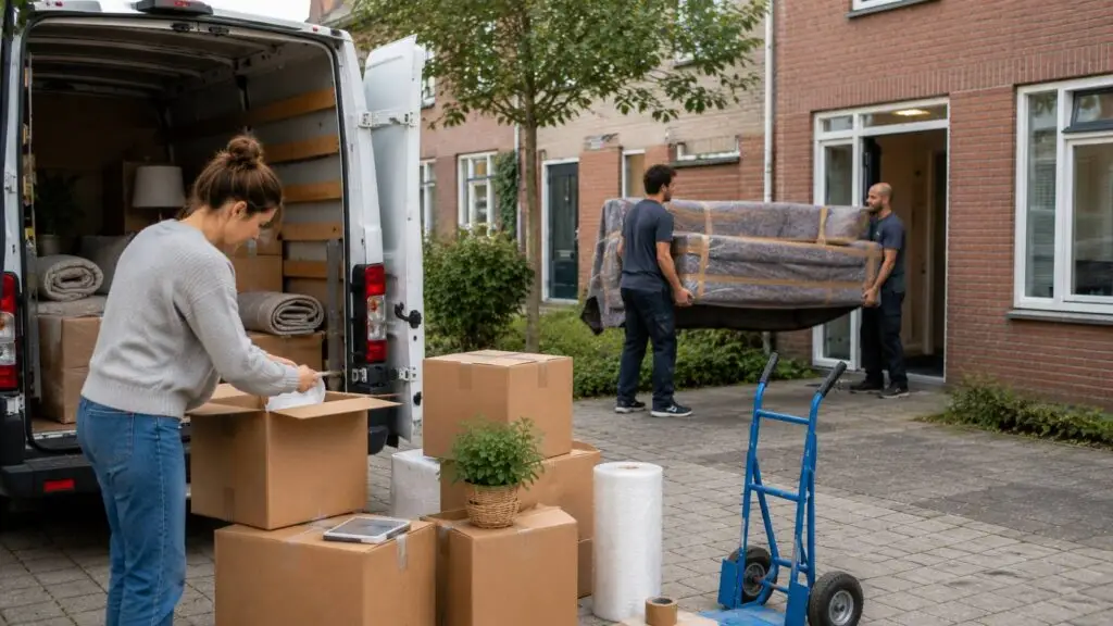 Wat kost verhuizen met eigen vervoer of hulp van een verhuisbedrijf